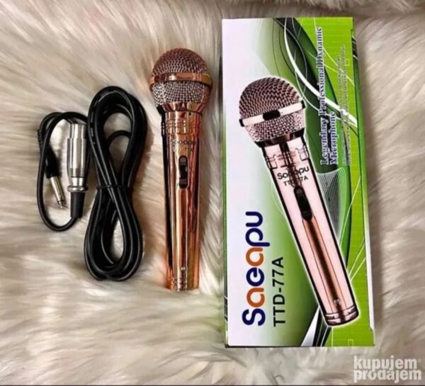 Karaoke mikrofon Saeapu TTD-77A dinamički žični