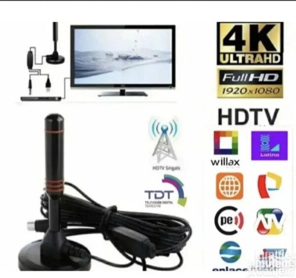 HDTV antena digitalna - magnetna baza, kabl 3 m