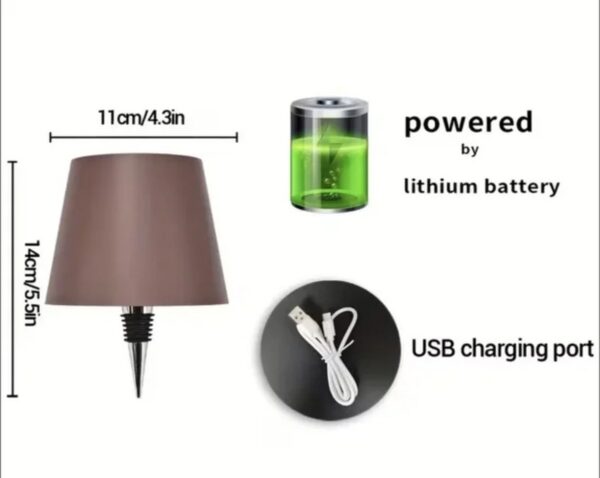 LED čep za flašu – ambijentalna lampa na USB