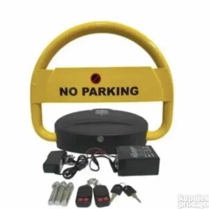 Automatic parking barrier - remote controlled ramp