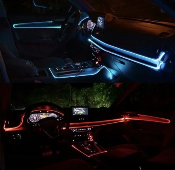 LED rasveta za auto RGB 6m traka - ambijent