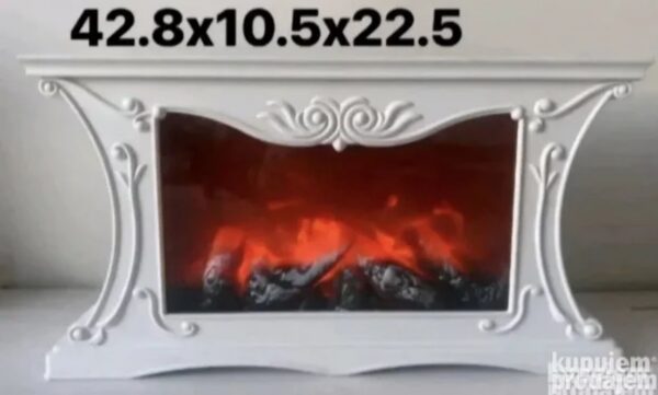 Kamin lampa sa imitacijom plamena - LED dekor