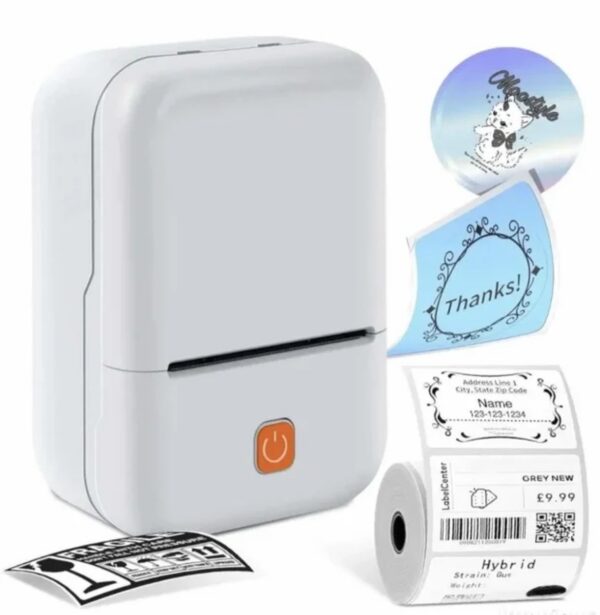 Mini štampač etiketa - bežični, termalni, Bluetooth