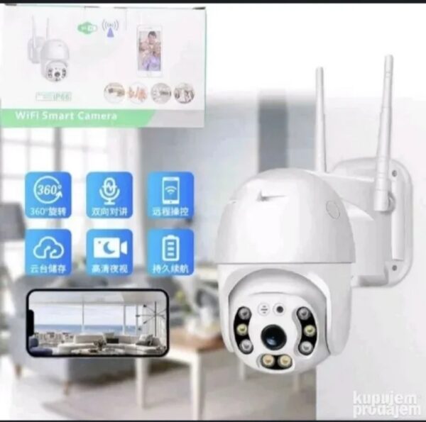 Wi-Fi kamera za video nadzor 5MP, spoljna