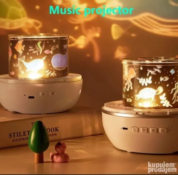 Projektor zvezda - noćna lampa za decu